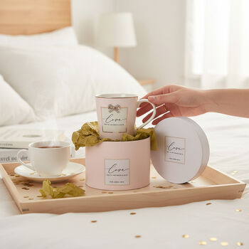 'Love You To The Moon And Back' Fine China Coffee Mug In Gift Box, 2 of 3