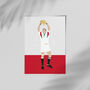 Martin Johnson England Rugby Poster Print, thumbnail 3 of 4
