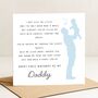 First Birthday As My Daddy Card, thumbnail 1 of 7