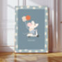 Party Mouse Nursery Art Print, thumbnail 1 of 3