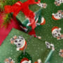 Christmas Dalmatian Wrapping Paper, thumbnail 2 of 2