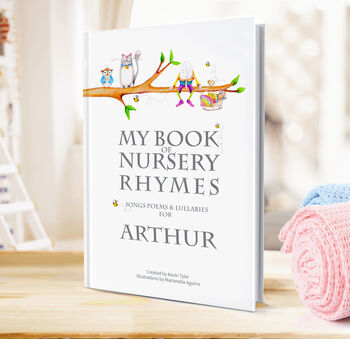 Nursery Rhymes And Personalised Poems Book, 2 of 12