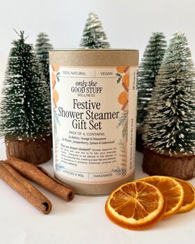 Christmas Shower Steamers Gift Set, 4 of 4