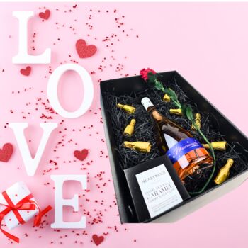 Valentine:Delicious Loire Rosé And Chocolate Hamper, 2 of 4