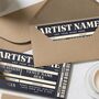 Personalised Concert Ticket Birthday Gift Voucher, thumbnail 6 of 9