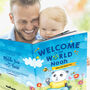 Welcome To The World Personalised Book For Toddlers, thumbnail 11 of 12