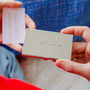 Morse Code Personalised Initial Business Card Holder, thumbnail 1 of 8