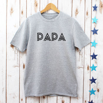 Father's Day Papa Men's T Shirt, 2 of 3