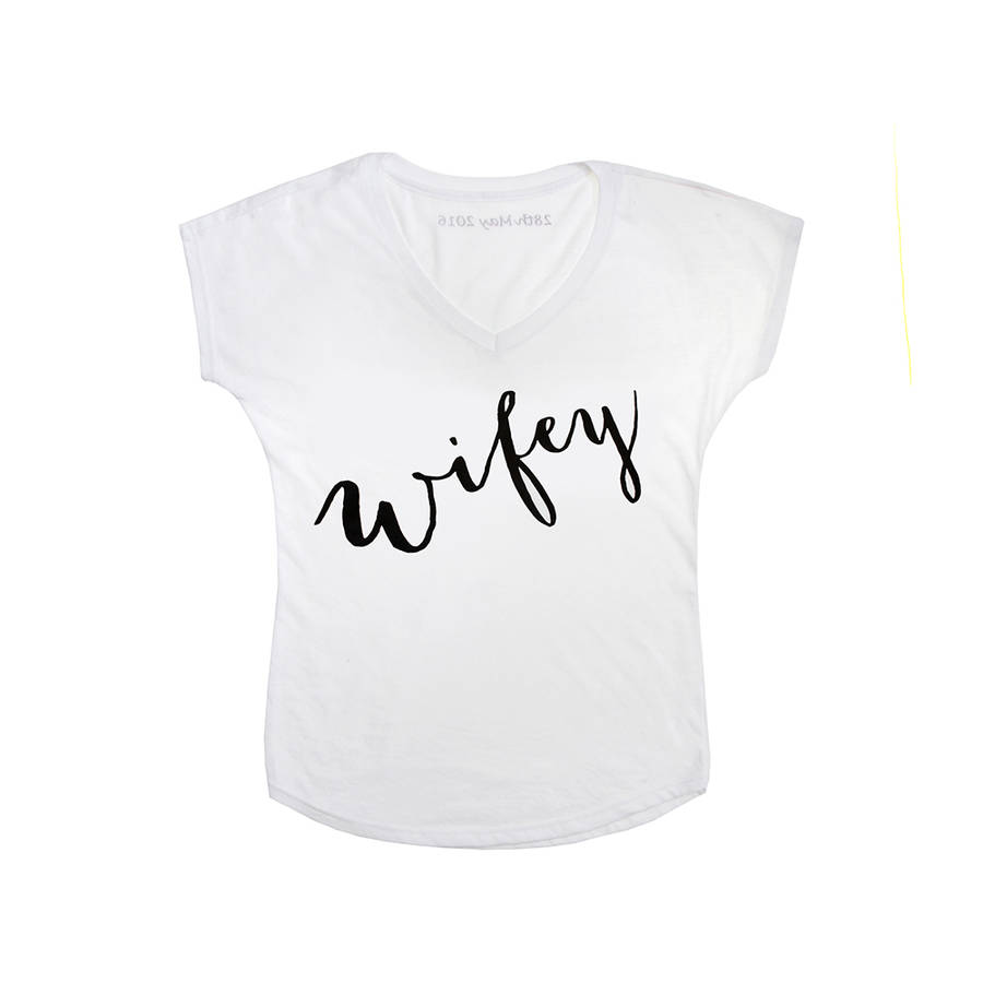 wifey t shirt uk