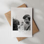 Personalised Father's Day Photo Card In Monochrome, thumbnail 1 of 9