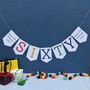 Personalised Sixty Birthday Banner : 60th Birthday Party Decoration, thumbnail 1 of 7