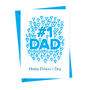 Number One Dad Father's Day Card, thumbnail 3 of 3