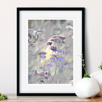 Verbena Floral Fine Art Giclée Print | A4, A3, A2, A1, 2 of 3