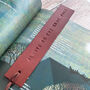 Custom Italian Leather Bookmark, thumbnail 9 of 12