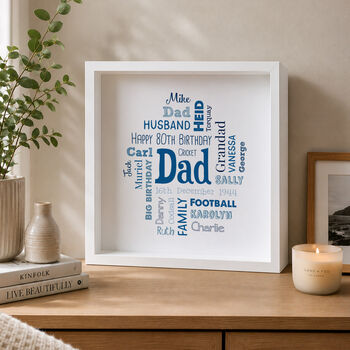 Personalised 21st Birthday Word Art Gift, 6 of 9