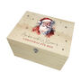 Personalised Traditional Santa Christmas Eve Box Five Sizes, thumbnail 8 of 8