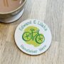 Personalised Cyclist Dad Coaster, thumbnail 1 of 2
