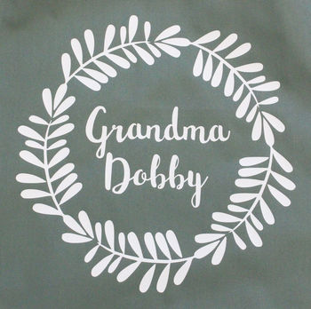 Personalised Wreath Apron, 9 of 12
