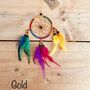 Mini Rainbow Dream Catchers With Vibrant Feathers, thumbnail 6 of 11