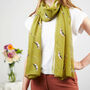 Puffin Print Scarf, thumbnail 2 of 7