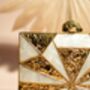 Miami – Gold Mother Of Pearl Clutch, thumbnail 7 of 7