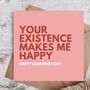 Card For Partner | Happy Valentine's Card, thumbnail 1 of 3