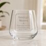 Gifts For Men Personalised Whisky Tumbler For Him, thumbnail 6 of 8