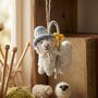 Handmade Felt Little Bo Sheep Decoration, thumbnail 1 of 4