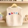 Personalised Baby And Toddler Sherpa Vest, thumbnail 9 of 12
