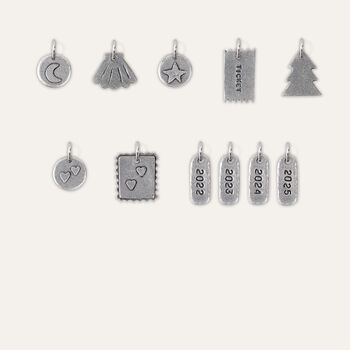 Personalised 'Mama' Flower Charms Keyring, 6 of 6