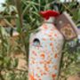 Extra Virgin Olive Oil Orange Splatter Terracotta Jar, thumbnail 3 of 6