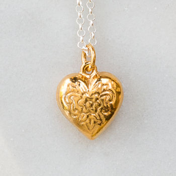 Vintage Heart Necklace, 4 of 6