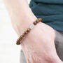 Personalised Men's Wooden Bracelet, thumbnail 1 of 8