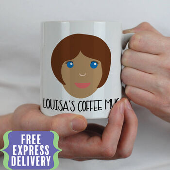 Personalised Face Mug Gift For Her, 2 of 12