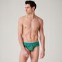 Men's 'Minimalist Geometric' Four Pack Bamboo Briefs, thumbnail 6 of 12