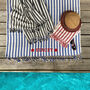 Personalised Beach Towel, Personalised Carrier Strap, thumbnail 1 of 10