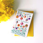 Handmade Birthday Card With Pom Pom Flowers, thumbnail 5 of 5