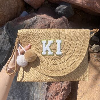 Personalised Initials Pom Pom Bag, 5 of 6
