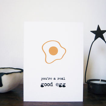 'You're A Real Good Egg' Petite Card, 2 of 3