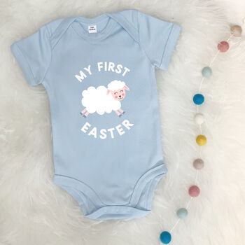 My First Easter Cute Lamb Babygrow, 6 of 8