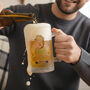Personalised Oktoberfest Beer Tankard – Custom Face And Name Beer Mug Gift, thumbnail 3 of 5