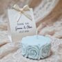 Personalised Wedding Favours Rose Candles, thumbnail 2 of 6