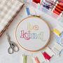 Be Kind Embroidery Hoop Kit, thumbnail 1 of 3