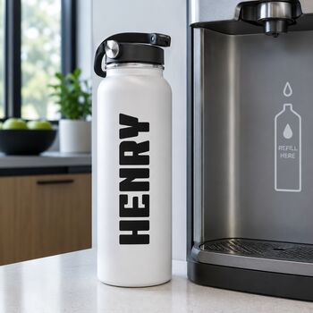 Waterproof Name Sticker For Reusable Water Bottles, 3 of 12