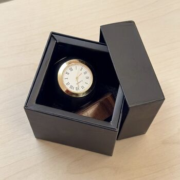 Pool Ball Clock With Personalised Wood Plinth, 2 of 12