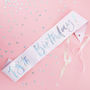 Pink And Iridescent Foiled 18th Birthday Party Sash, thumbnail 1 of 3