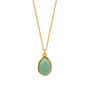 Green Jade Pendant Waterproof And Anti Tarnish Necklace, thumbnail 4 of 6