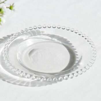 Bella Perle Glass Side Plate Set, 4 of 8