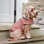 Luxury Sandstone Tweed Dog Coat, thumbnail 3 of 3