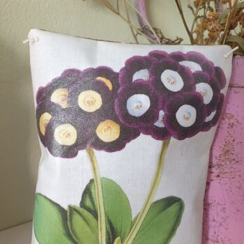Auricula Flower Scented Gift Pillow Decoration, 3 of 7